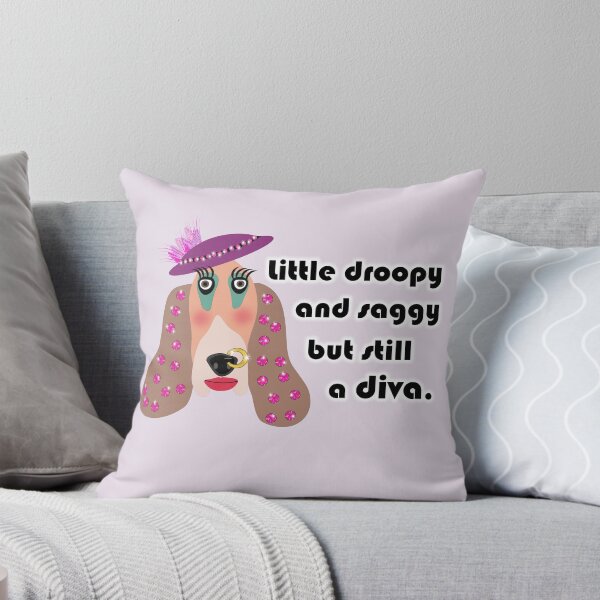 Item preview, Diva Basset Hound designed and sold by WandaRichards.