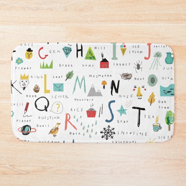 Item preview, ABC kids pattern designed and sold by IMAGENACTION.