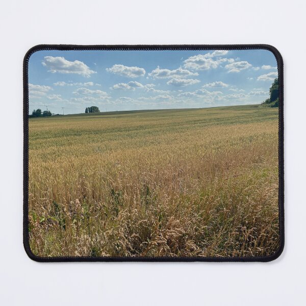 Item preview, View over the fields at Titchmarsh Nature Reserve, Northamptonshire, UK designed and sold by Kate Anderson Art.