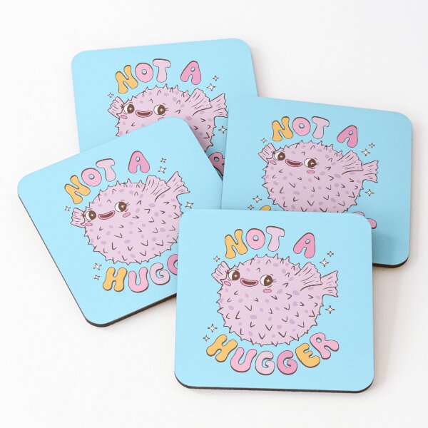 Item preview, Not a hugger pufferfish  designed and sold by BrownHorse90s.