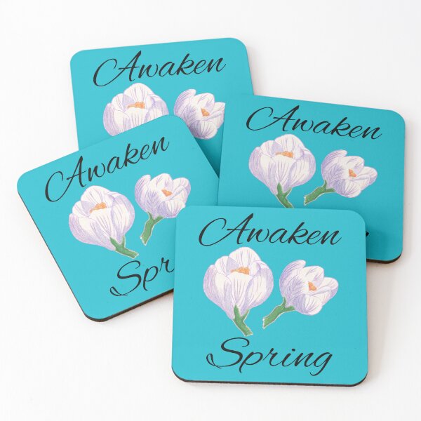 Item preview, Awaken Spring Crocus Flower Pencil Art designed and sold by DLawsonDesigns.
