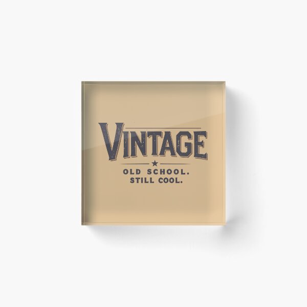 Item preview, Vintage - Old School. Still Cool. designed and sold by GoodOldVintage.