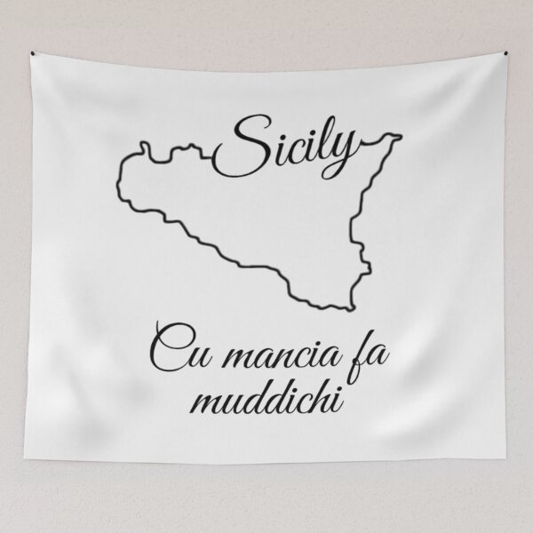Item preview, Cu mancia fa muddichi designed and sold by Sikelia.