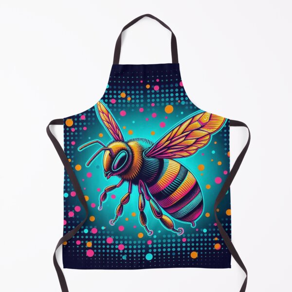Item preview, Colorful bee designed and sold by Dogandesighn.