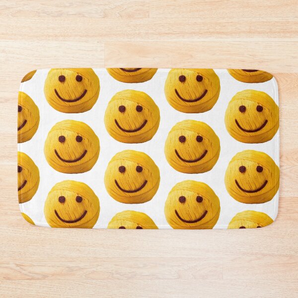 Item preview, yarn happy face emoji designed and sold by Andre Faubert.