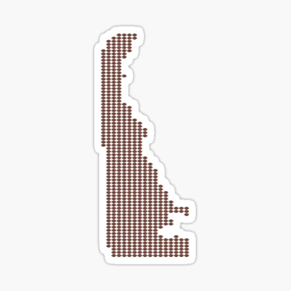 Item preview, Delaware Football Fill designed and sold by TheIconSmith.