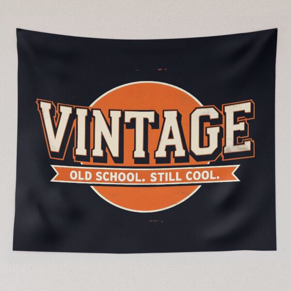 Item preview, Vintage - Old School. Still Cool. designed and sold by GoodOldVintage.