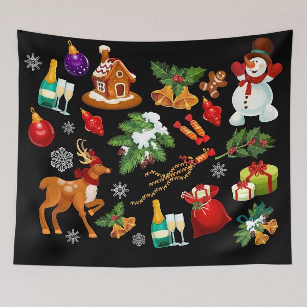 Item preview, Snowman Soiree Celebration Art designed and sold by Zakrytos ★★★★★.