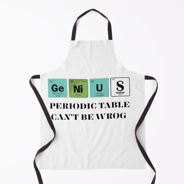 Item preview, Germanium Nickel Uranium – Minimalist Periodic Table Elements Design designed and sold by MOTAS Graphics .