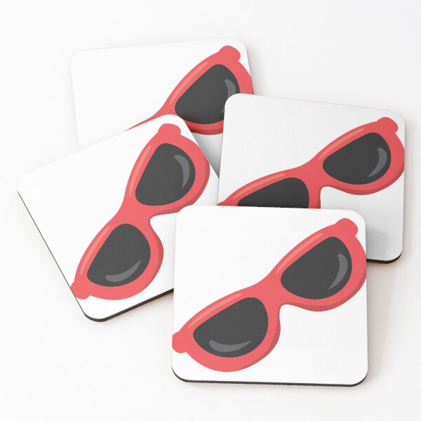Item preview, Cool Red Sunglasses | Bold Cartoon Style Summer Accessory designed and sold by TeesHearts100.