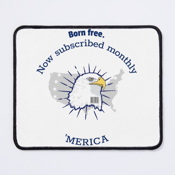 Item preview, Born Free, Now Subscribed Monthly designed and sold by Ava-Lucarine.