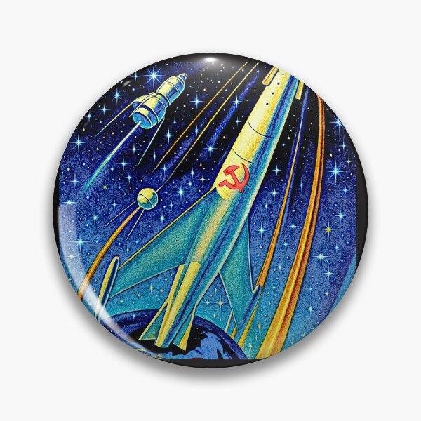 Item preview, Cold War Space Race 1960's USSR#4 designed and sold by Helios Be. Lavsh.