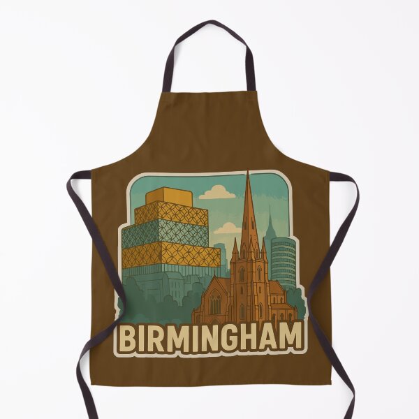Artikelvorschau, Birmingham Reise-Souvenir-Aufkleber entworfen und verkauft von rogue-design.