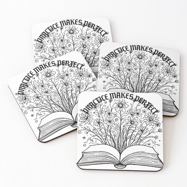 Item preview, Floral Book: Practice Makes Perfect designed and sold by Moon2025.