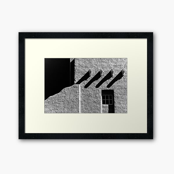 Architectural abstract Framed Art Print