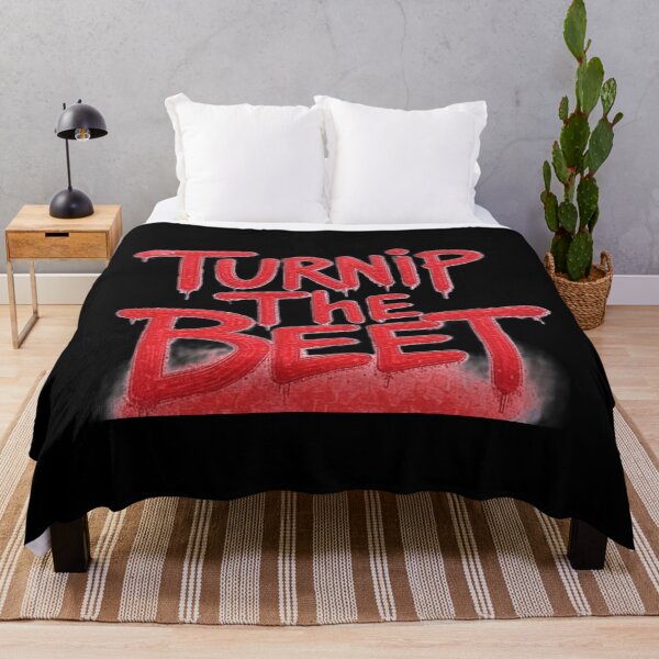 Item preview, "Turnip The Beet" in vibrant red graffiti designed and sold by DesignsMjB.