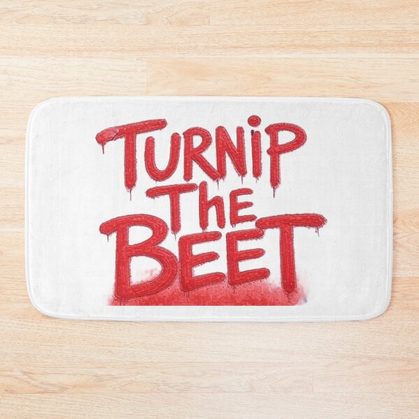 Item preview, "Turnip The Beet" in vibrant red graffiti  designed and sold by DesignsMjB.
