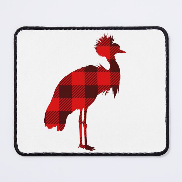 Item preview, Cool RedBuffalo Plaid Crane Silhouette | Rustic Red & Black Bird Design Sunglasses | Bold Cartoon Style Summer Accessory designed and sold by TeesHearts100.