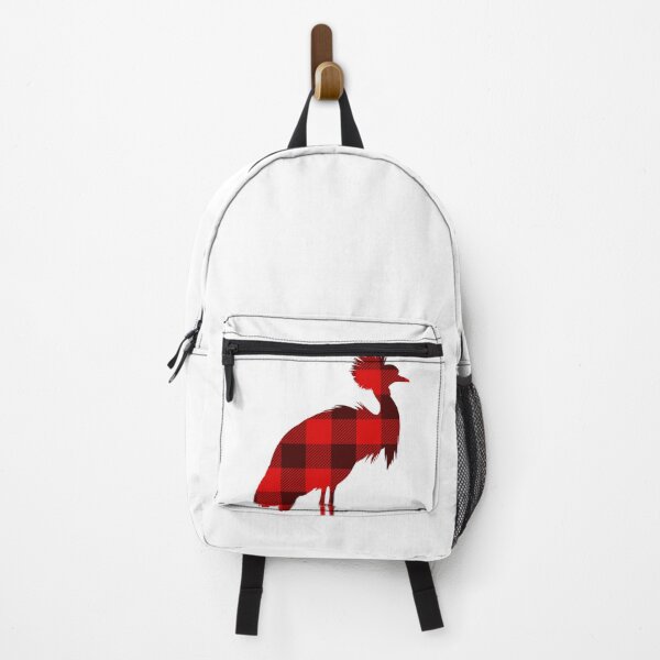Item preview, Cool RedBuffalo Plaid Crane Silhouette | Rustic Red & Black Bird Design Sunglasses | Bold Cartoon Style Summer Accessory designed and sold by TeesHearts100.