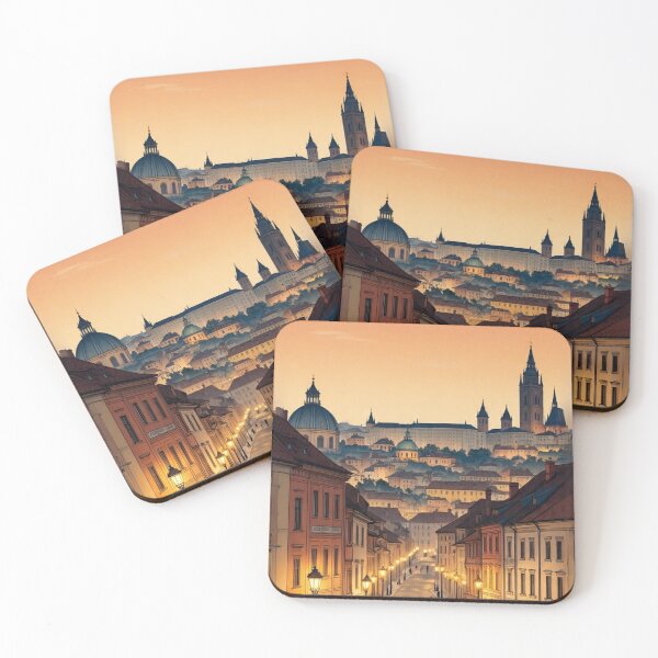 Item preview, Steeples and Screens | Ukiyo-e Urban designed and sold by Vandy Fullam.