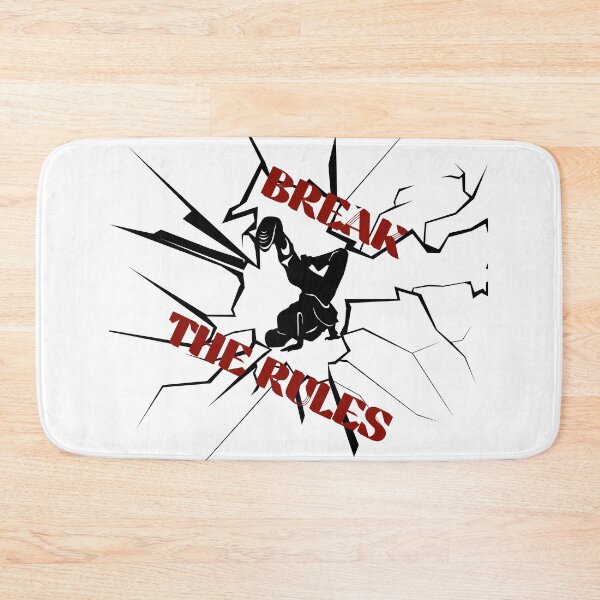 Item preview, Break the Rules – Edgy Typography Art for Rebels & Trendsetters designed and sold by MOTAS FASHION .