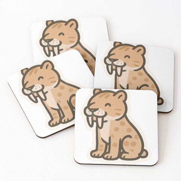 Item preview, Cute saber-toothed Smilodon designed and sold by Orethysa.