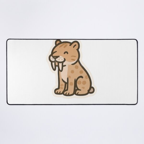 Item preview, Cute saber-toothed Smilodon designed and sold by Orethysa.