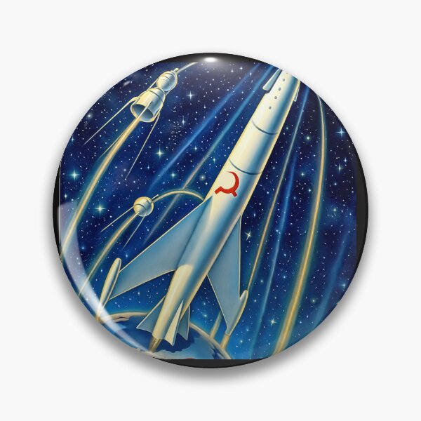 Item preview, Cold War Space Race 1960's USSR#5 designed and sold by Helios Be. Lavsh.