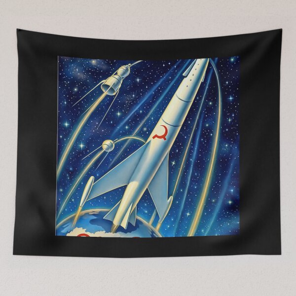 Item preview, Cold War Space Race 1960's USSR#5 designed and sold by Helios Be. Lavsh.