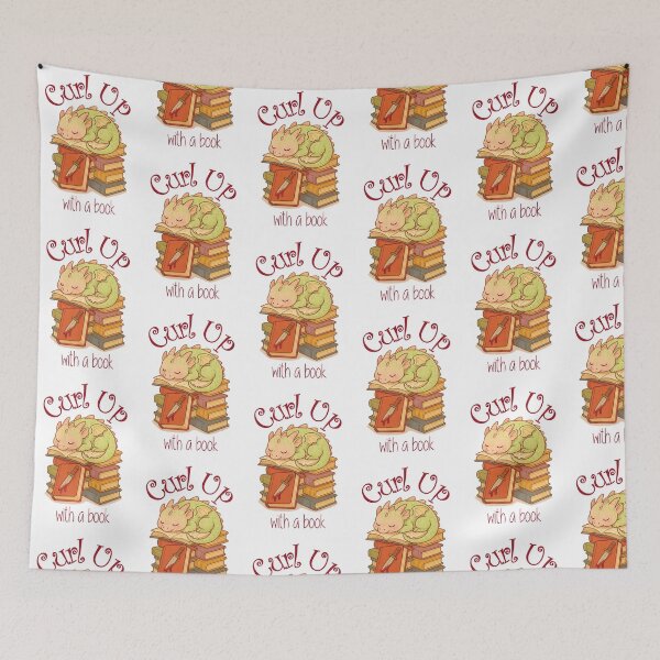 Item preview, Curl Up with a Book designed and sold by Jhullie.