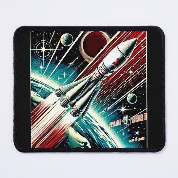 Item preview, Cold War Space Race 1960's USSR#6 designed and sold by Helios Be. Lavsh.