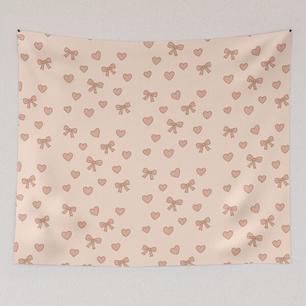 Item preview, Coquette Valentine Aesthetic – Bows, Hearts & Romantic Pastels designed and sold by holaitssher.