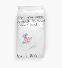 Hallmark Friend Duvet Cover