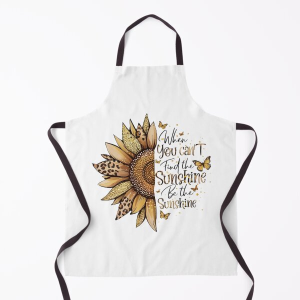 Item preview, Sunflower & Leopard Print Quote – "Be the Sunshine" Inspirational Design designed and sold by Snifferius.