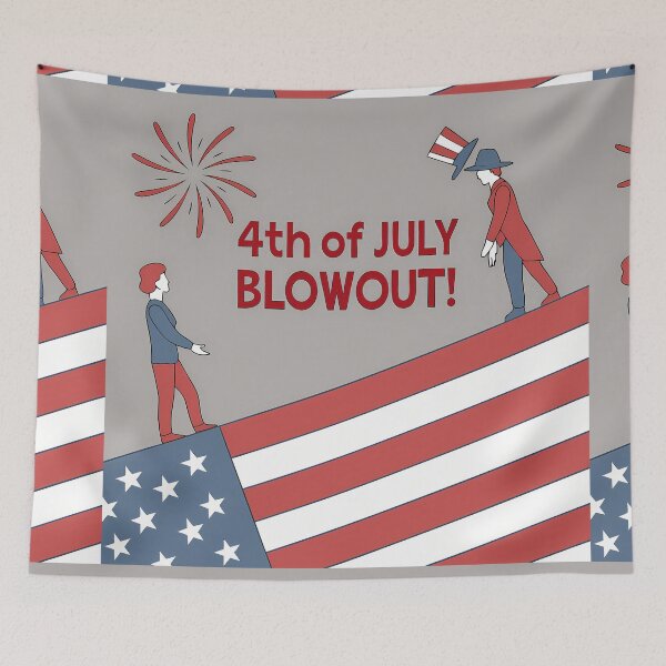 Item preview, Fireworks and Freedom: July 4th Nationwide designed and sold by ART ATTACK ZONE.