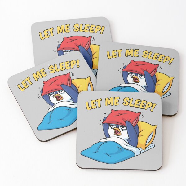 Item preview, Let Me Sleep Penguin – Midnight Meltdown Mode designed and sold by ELzor Arts.