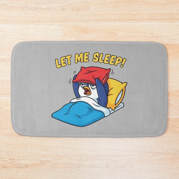 Item preview, Let Me Sleep Penguin – Midnight Meltdown Mode designed and sold by ELzor Arts.