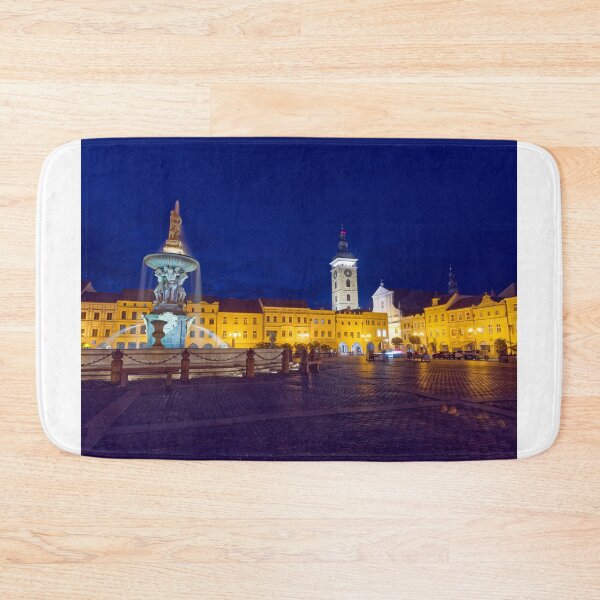 Item preview, Samson Fountain and Black Tower on the Market Square in Budweis designed and sold by Klaus Offermann.