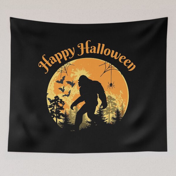 Item preview, Halloween Bigfoot designed and sold by Kindred & Thistle.