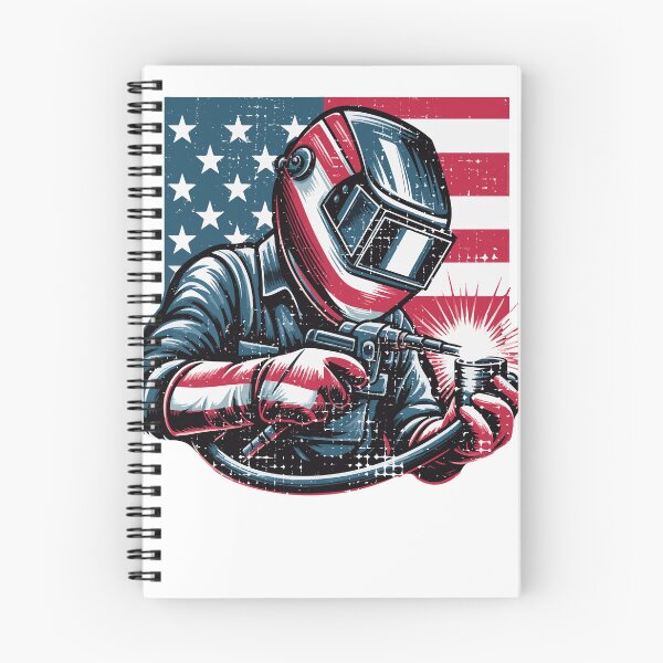 Item preview, American Flag Welder America Welding designed and sold by Merch Mann.