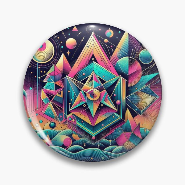 Item preview, Colorful geometric shapes  designed and sold by Dogandesighn.
