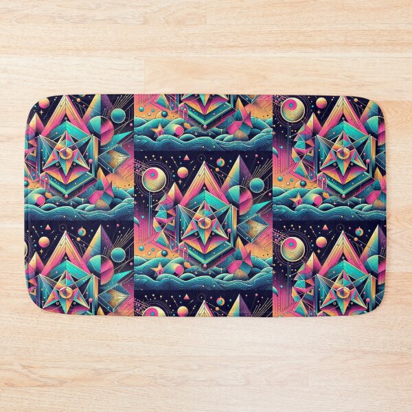 Item preview, Colorful geometric shapes  designed and sold by Dogandesighn.