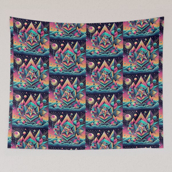 Item preview, Colorful geometric shapes  designed and sold by Dogandesighn.