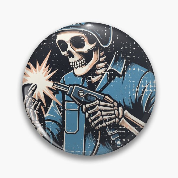 Item preview, Skeleton Welding Skilled Welder designed and sold by Merch Mann.