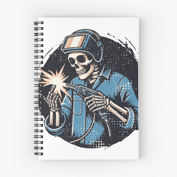 Item preview, Skeleton Welding Skilled Welder designed and sold by Merch Mann.