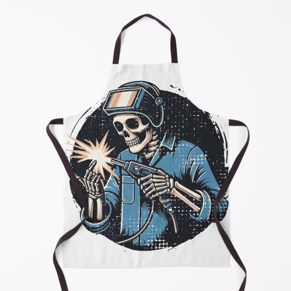 Item preview, Skeleton Welding Skilled Welder designed and sold by Merch Mann.