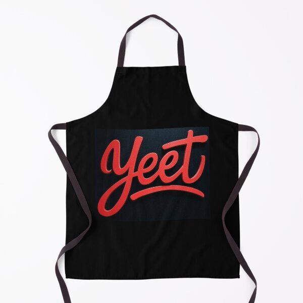 Item preview, Vibrant Red Graffiti "Yeet" on Black Background designed and sold by DesignsMjB.