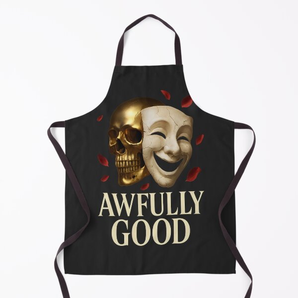 Item preview, Awfully Good Gold Skull Theatre Mask designed and sold by Shoot-The-Moon.