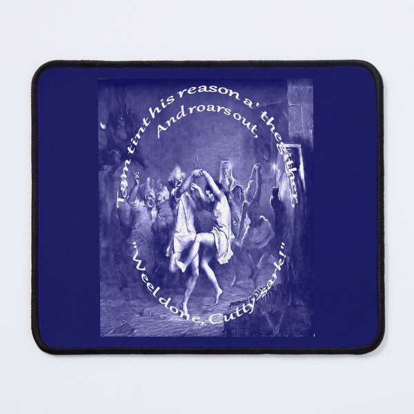 Item preview, Tom Lost His Reason All Together Burns Night In Blue designed and sold by taiche.