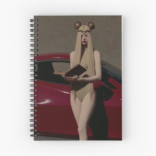 Item preview, Mystical Reader in Gold Beside Red Sports Car designed and sold by pastel.moonwave.